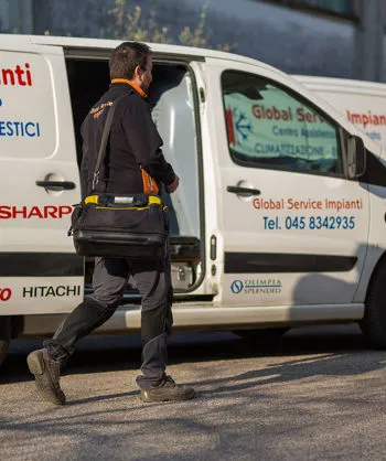 Installazione climatizzatore a Verona Global Service